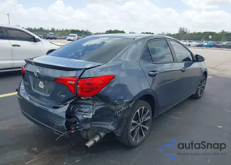 2018 Toyota Corolla Se из США, поврежденный, VIN 2T1BURHE8JC017136